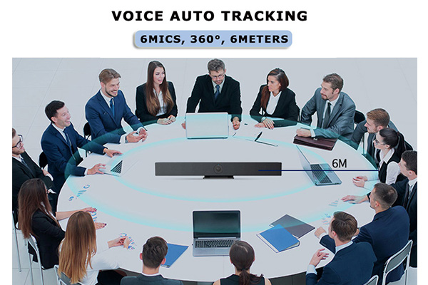 voice auto tracking camera