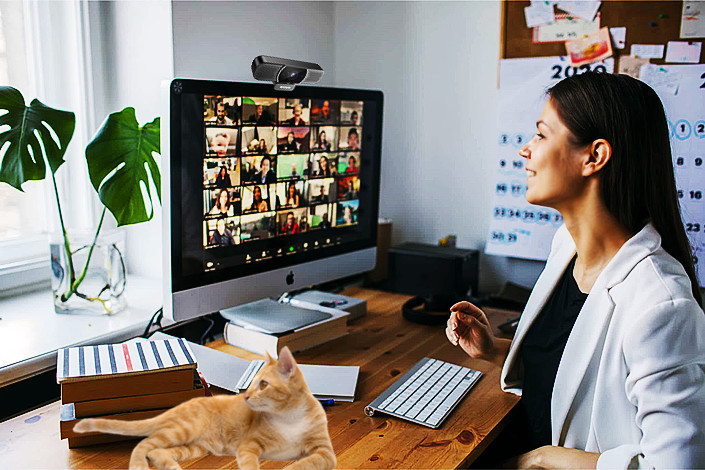 home office video conferencing system