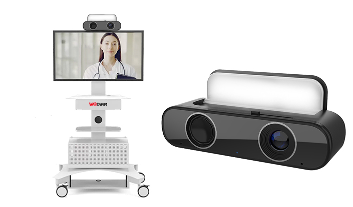 HD Webcam for Telemedicine Cart
