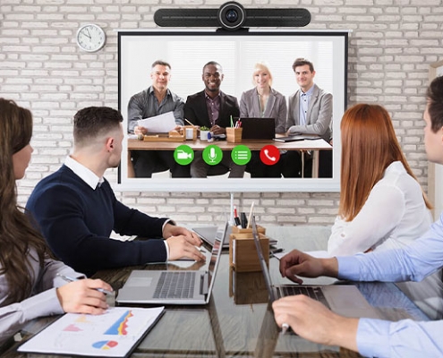 The 4K Video Soundbar for Conferencing