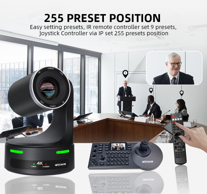 Why Choose PTZ Cameras For Live Streaming? - WODWIN