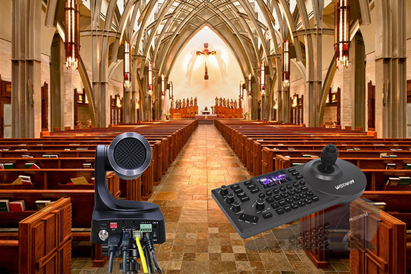 PTZ Camera Controller for Church