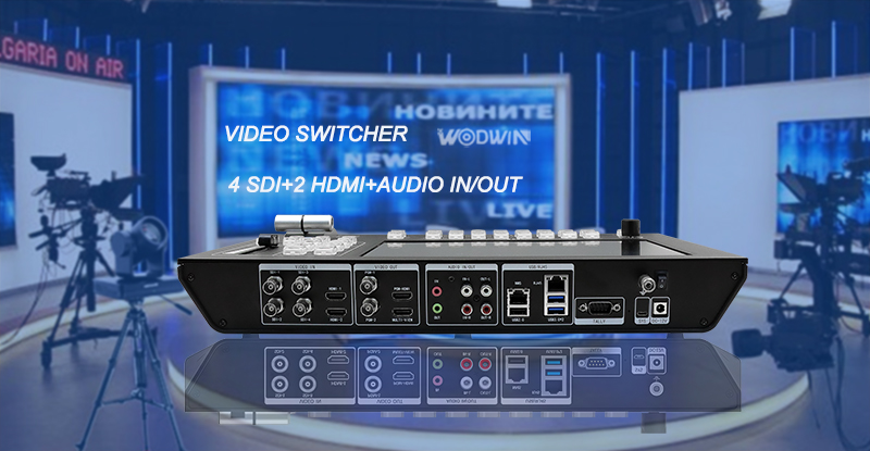 Video Switcher with 4 SDI