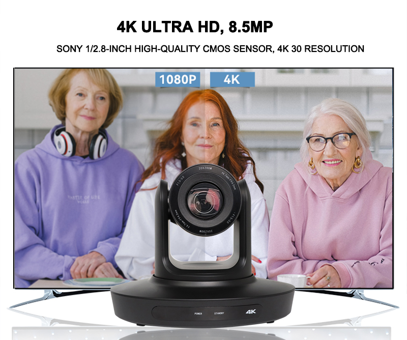 4K Ultra High Definition PTZ Camera