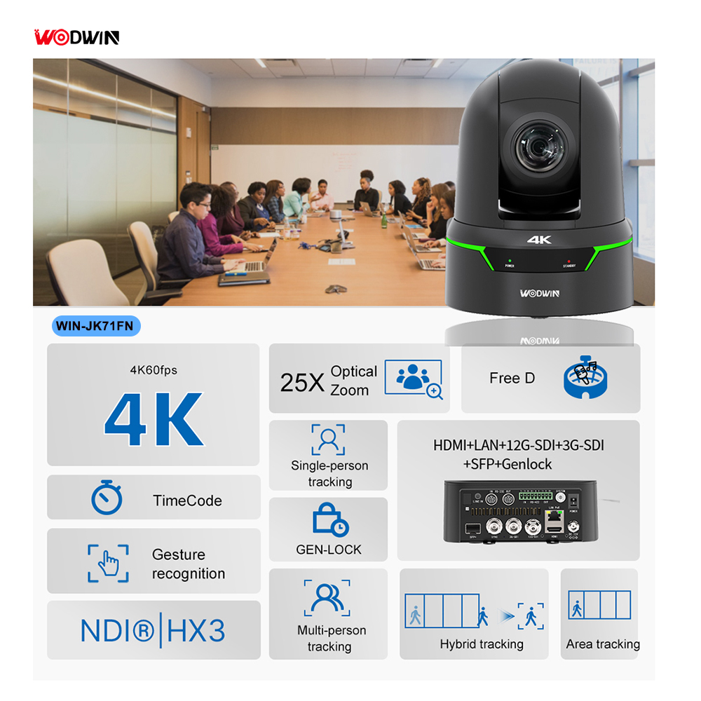 WODWIN WIN-JK71F latest 4K PTZ Camera