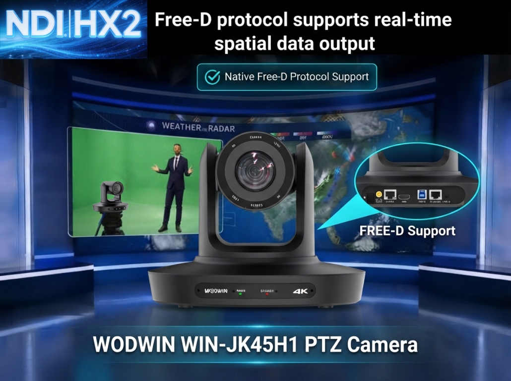 WIN-JK45H1 4K Camera NDI and Free D WIN-JK45H1 4K Camera NDI and Free D